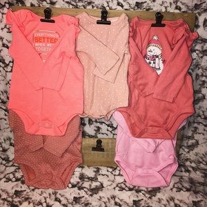 0-3M Long-Sleeved Onesie Bundle